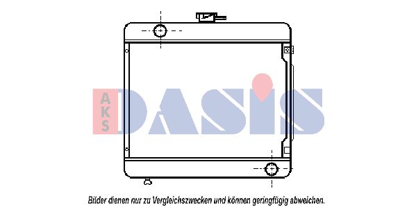 AKS DASIS Radiators, Motora dzesēšanas sistēma 120073N